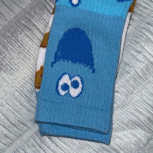 Sesame Street Cookie Monster Blue Socks - Picture 4 of 4